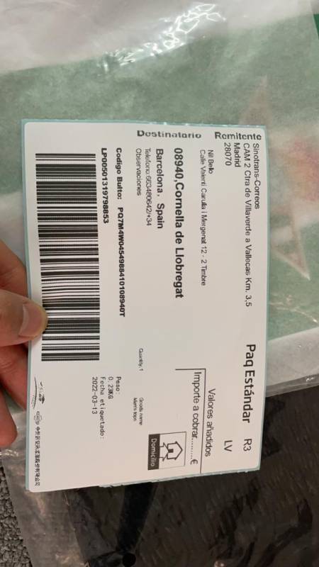 Envíos Camiseta Real Betis