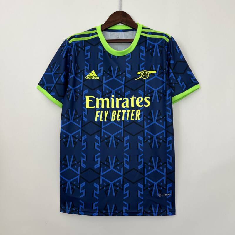 camiseta arsenal 2023 azul
