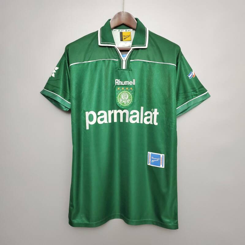 camiseta retro palmeiras verde