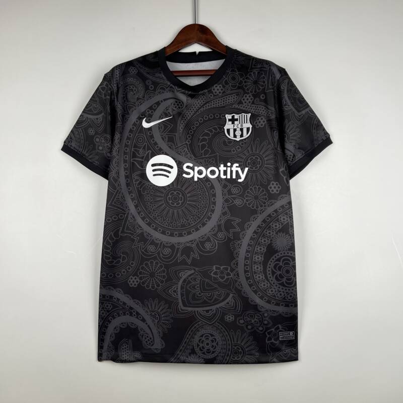 camiseta fc barcelona 2024 negro
