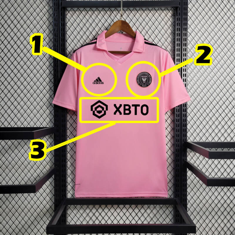 detalles de la camiseta inter de miami