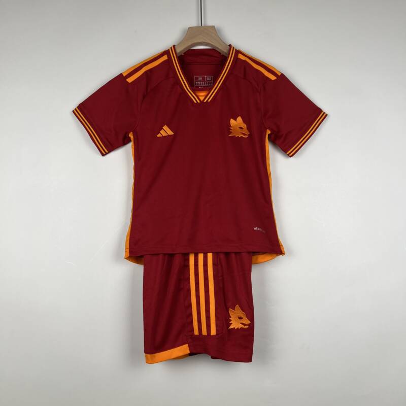 camiseta roma niño 2024