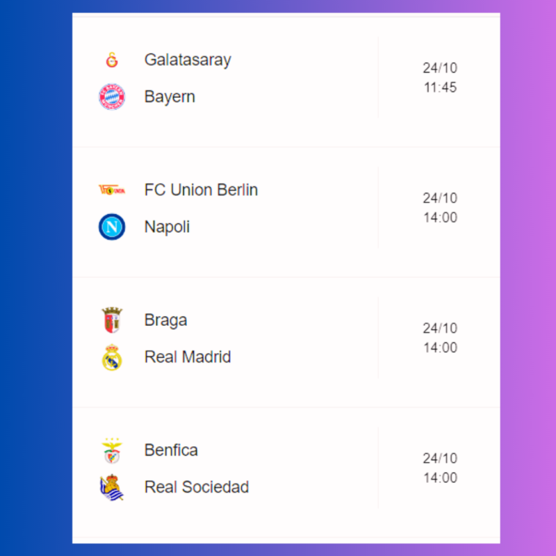 Jornada 3 de la champions league 
