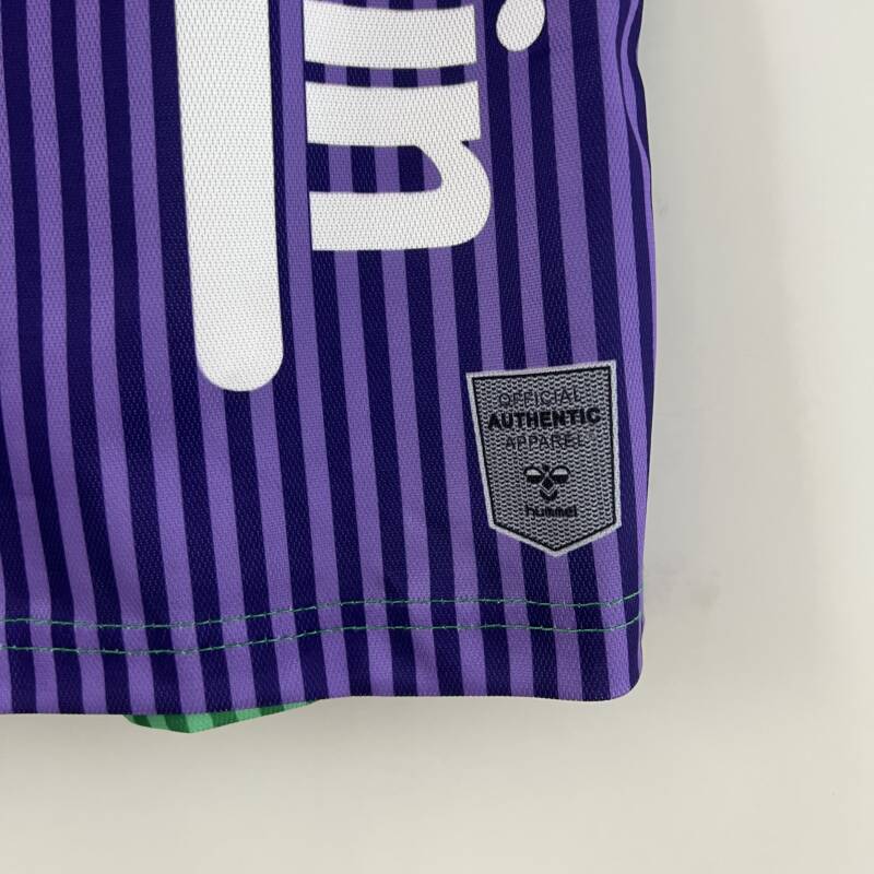 camiseta málaga 23 24 parche authentic