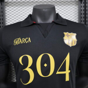 Camiseta FC Barcelona Lamine Yamal Edicion Especial Negro 2024-2025 frontal