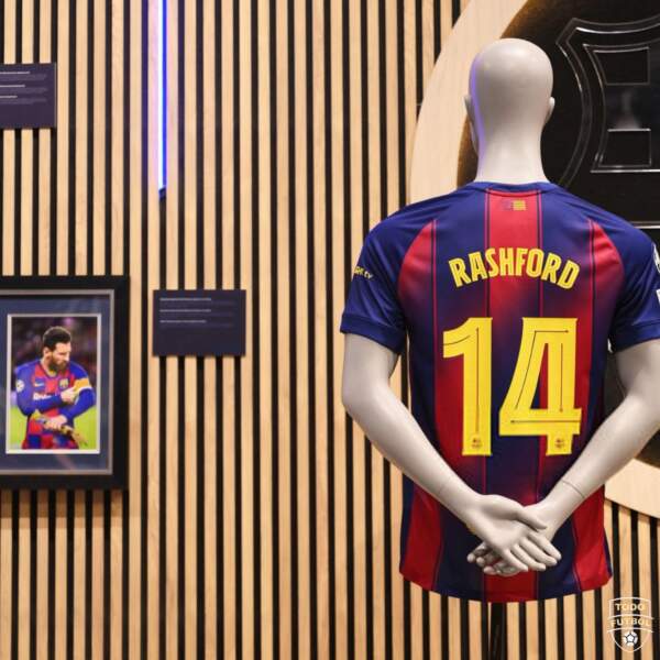 camiseta rashford barcelona