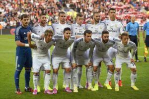 Camiseta Retro Real Madrid 2014-15 Primera Equipación jugadores