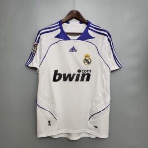 Conjunto Niño Retro Real Madrid 2007-2008 Primera Equipación