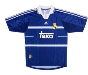 Conjunto Niño Retro Real Madrid 1998-1999 Segunda Equipación
