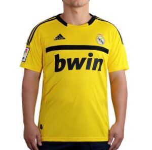 Conjunto Niño Retro Real Madrid Portero 2011-2012 Amarillo