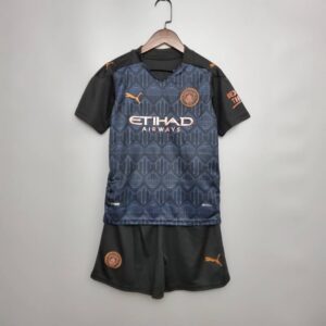 Mini Conjunto Manchester City segunda equipación 2020/21