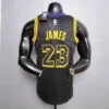 Alternative view of Camiseta Los Angeles Lakers Black Edition 2020 LeBron James 23