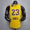 Alternative view of Camiseta Los Angeles Lakers Yellow Final Edition