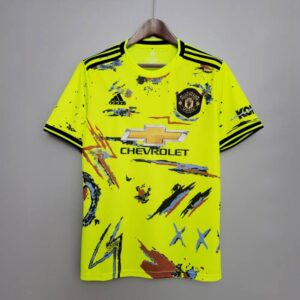 Camiseta calentamiento Manchester United 2020/21