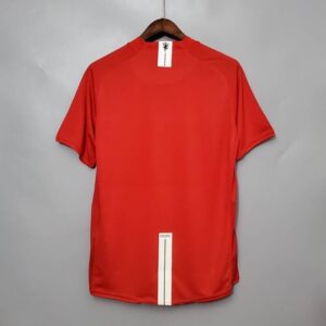 camiseta manchester united 2008 dorsale