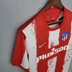 Camiseta Primera equipación Stadium Atlético de Madrid 2021/22 diseño lateral