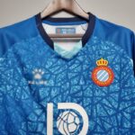 Segunda equipación RCD Espanyol 2020/21 diseño frontal