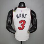 Camiseta Miami Heat White 2020/21 dorsal de wade
