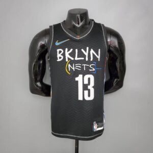 Camiseta Brooklyn Nets City Edition Black