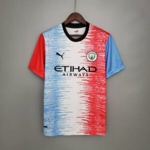 Camiseta calentamiento Manchester City 2021/22