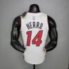 Camiseta Miami Heat White 2020/21 dorsal de herro