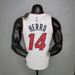 Camiseta Miami Heat White 2020/21 dorsal de herro
