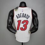 Camiseta Miami Heat White 2020/21 dorsal de adebayo