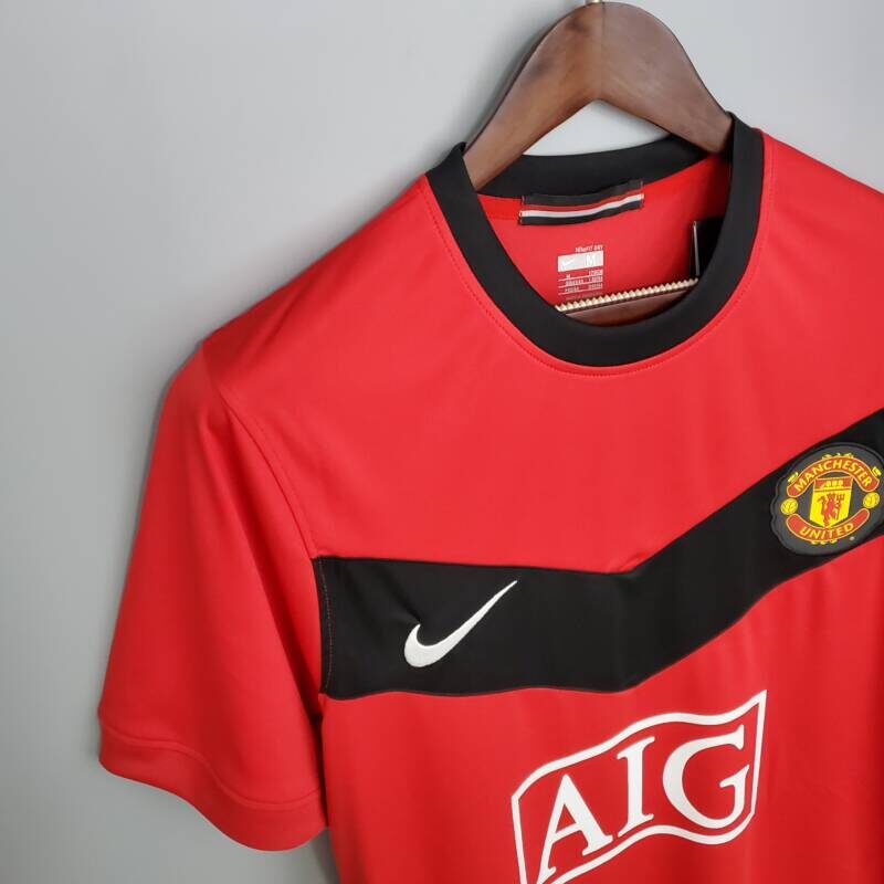 Camiseta local Retro Manchester United 2009/10 - Imagen 3