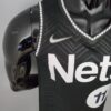 Camiseta Brooklyn Nets Bonus Edition Black diseño lateral