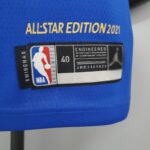 Camiseta All-Star Blue Edition 2021 etiqueta