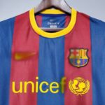 camiseta barcelona 2010 2011 pecho