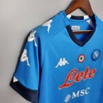 Camiseta Primera equipación Napoli 2020/21 diseño lateral
