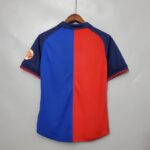 Camiseta local Retro FC Barcelona 1999 diseño dorsal