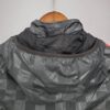 Cortavientos Liverpool Black Plaid 2021/22 diseño capucha