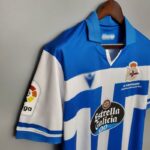 Primera equipación Deportivo de La Coruña 2020/21 diseño lateral