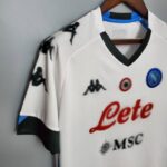 camiseta Segunda equipación Napoli diseño lateral