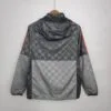 Cortavientos Liverpool Black Plaid 2021/22 diseño dorsal