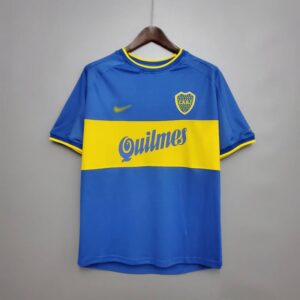 Camiseta Local Retro Boca Juniors 1999/01