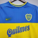 Camiseta Local Retro Boca Juniors 1999/01 diseño frontal