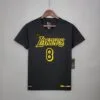 camiseta lakers negra