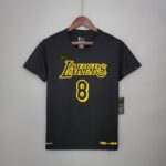 camiseta lakers negra