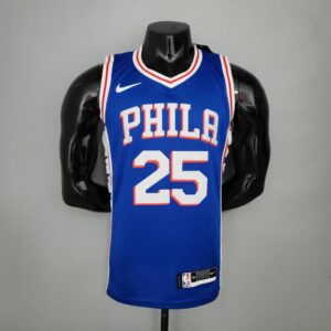 Camiseta Philadelphia 76ers Detroit Pistons blue Edition