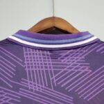 Camiseta local Retro Fiorentina 1992/93 diseño dorsal cuello