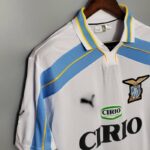 Camiseta alternativa Retro Lazio 2000/01 diseño lateral