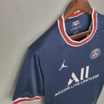 primera camiseta psg azul mbappe