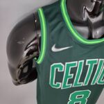 Camiseta Boston Celtics Bonus Edition Dark Green diseño lateral