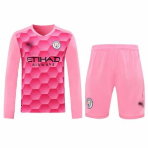 Conjunto de portero rosa Manchester City 2020/21