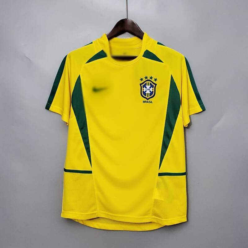 Camiseta local Retro Brasil 2002 Camiseta local Retro Brasil 2002