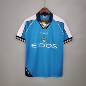 Camiseta local Retro Manchester City 1999/01