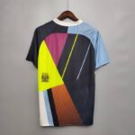 Camiseta calentamiento Manchester City 2019/20 diseño dorsal